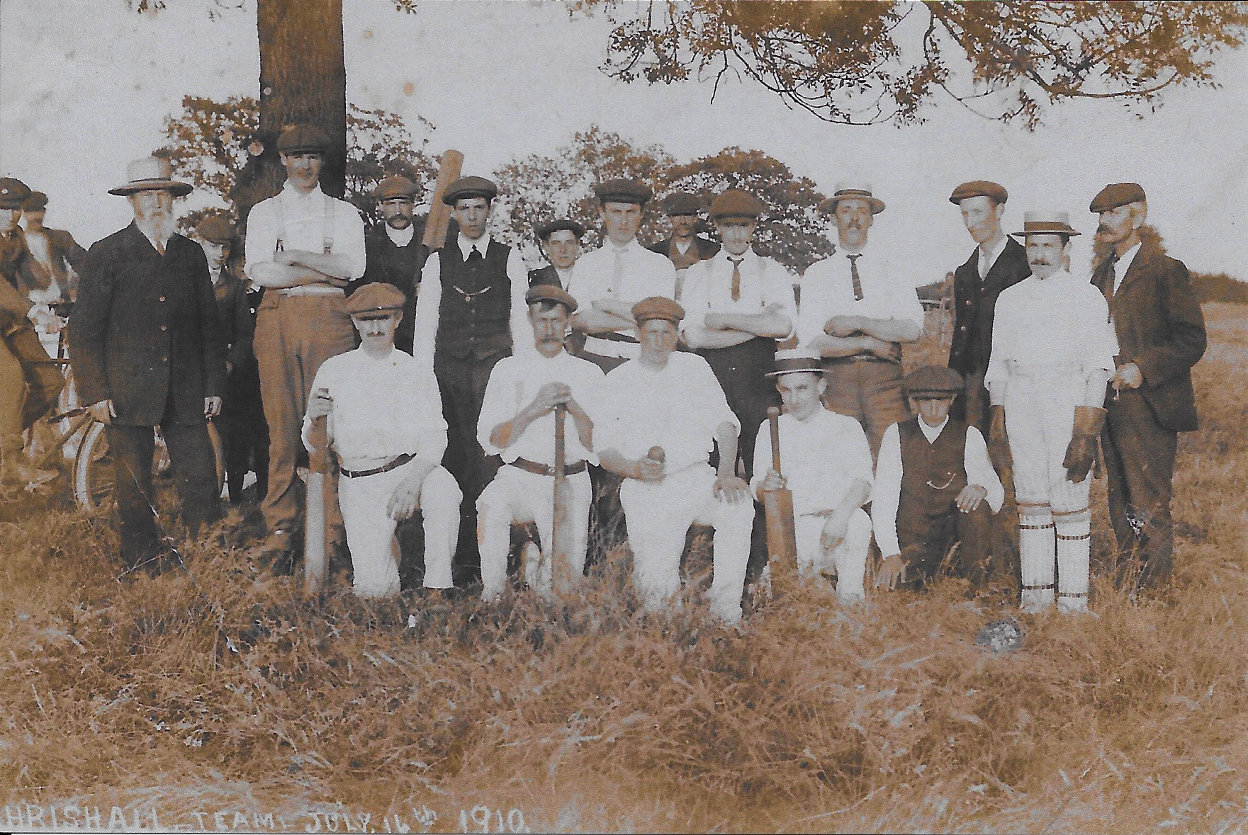 chrishall cricket team 1910