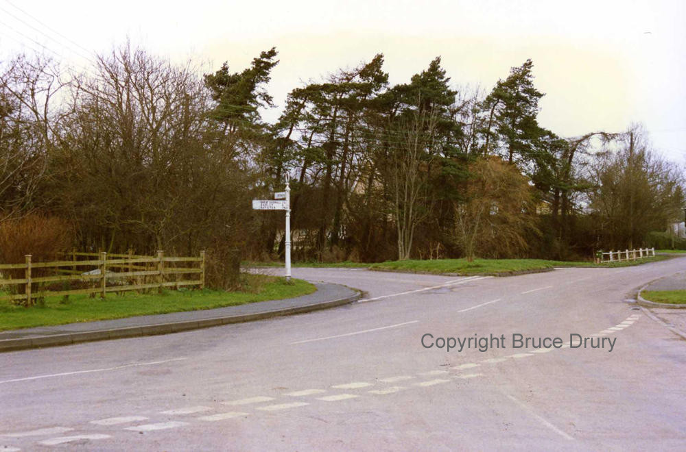 chrishall village centre 1980s