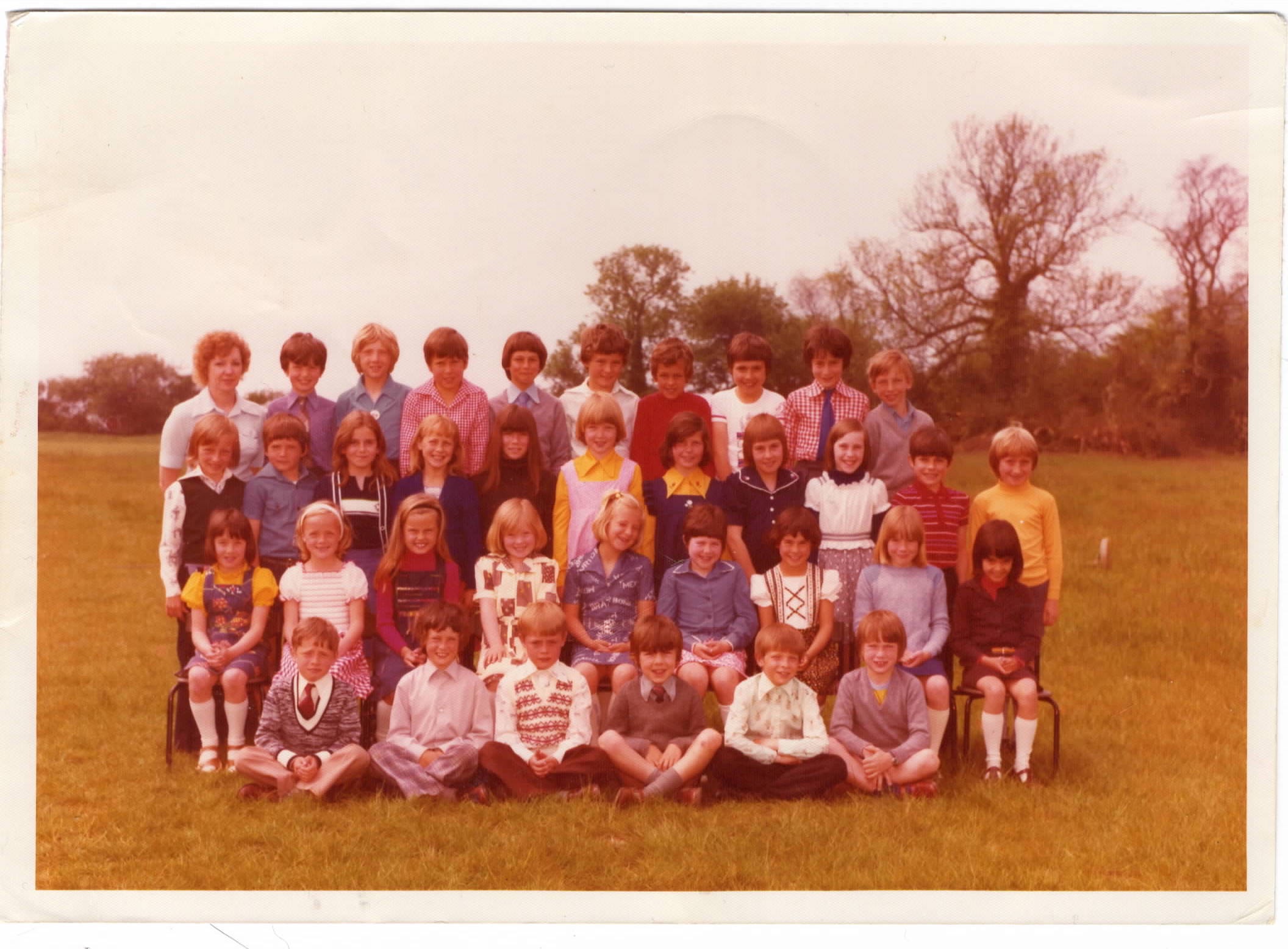 Chrishall School 1976/7