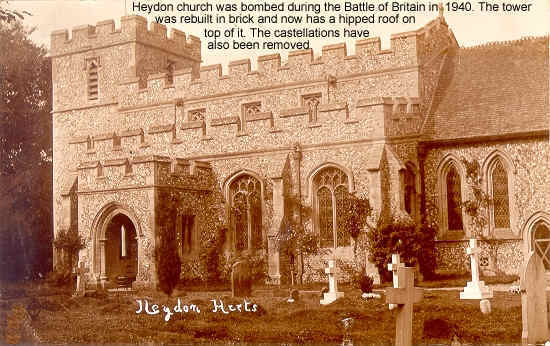 Heydon Church and Rev John Horseman