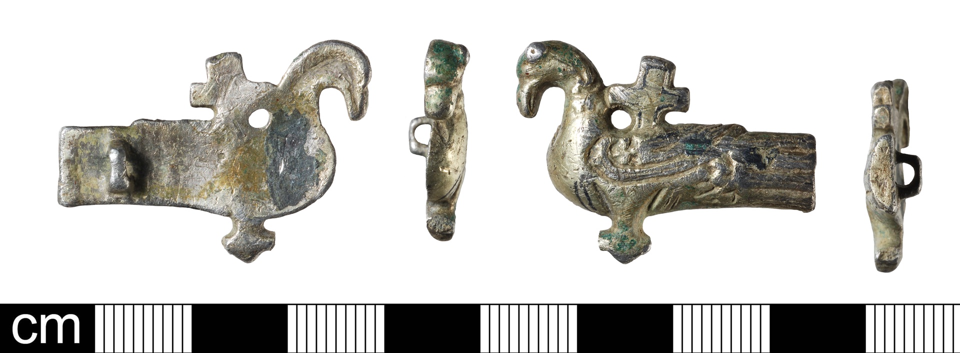 early medieval dove brooch