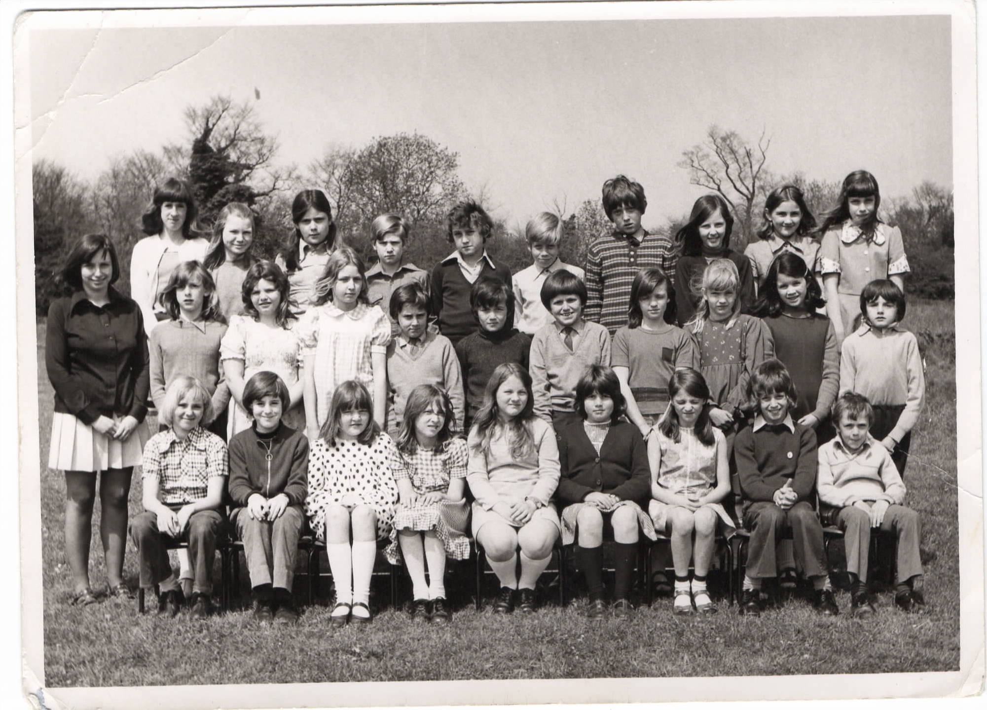 Mrs Gale’s class, Chrishall School 1975