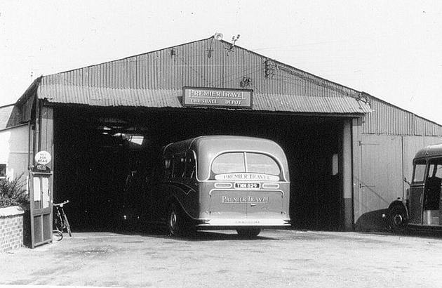 bus depot chrishall premier travel of cambridge weedens