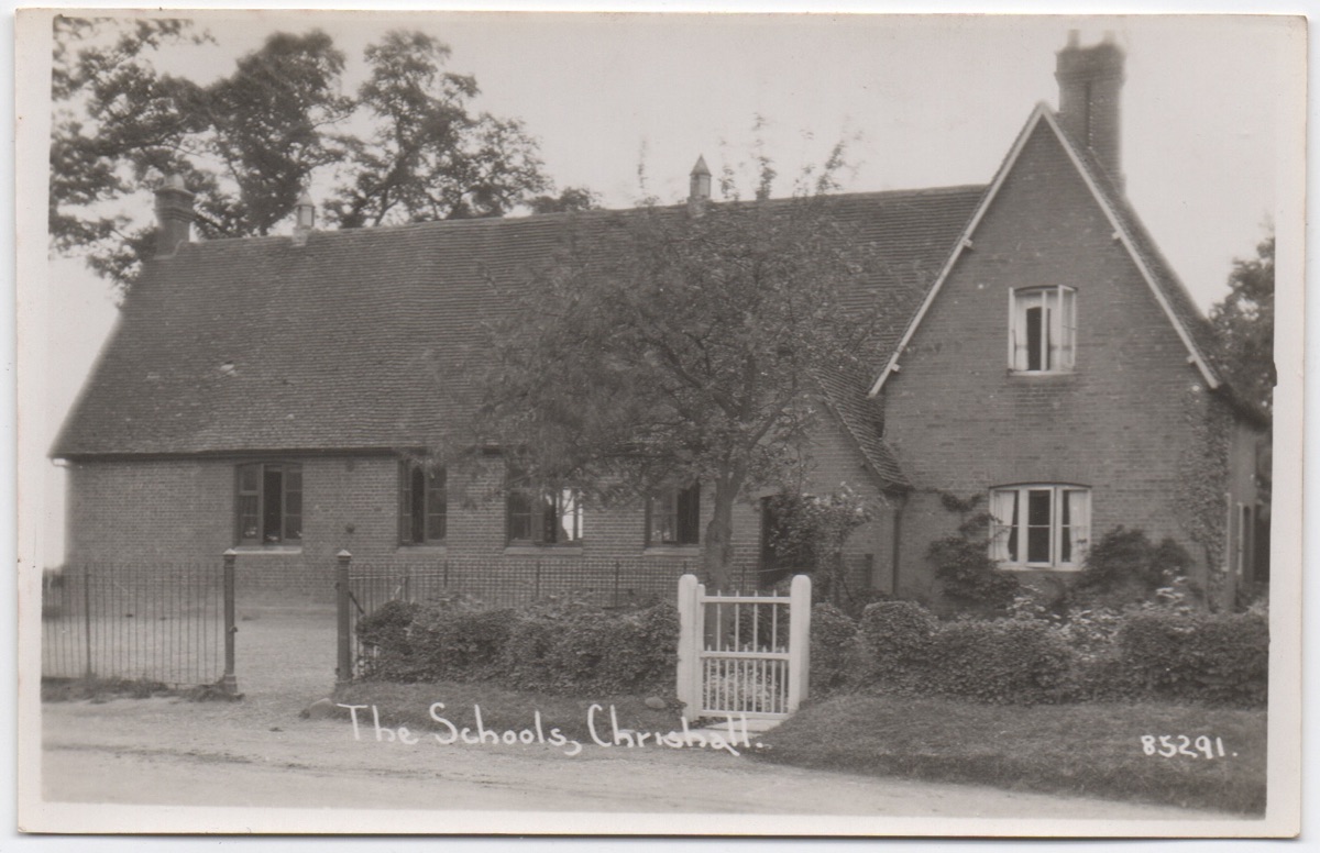 The Schools postcard