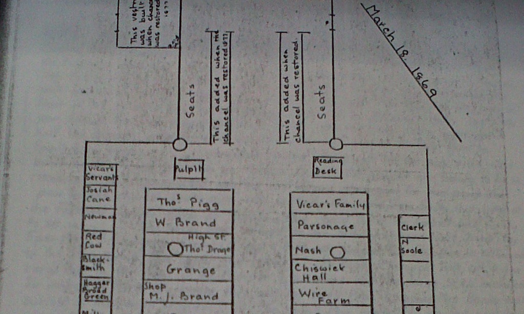 Church Seating Plans