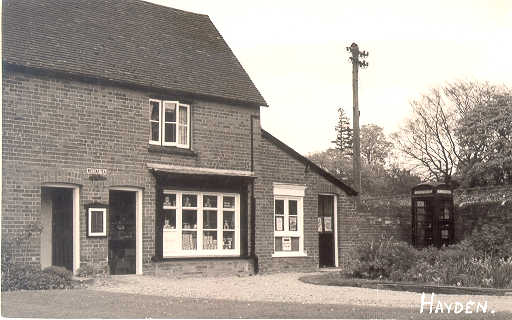 Heydon Post Office close-up
