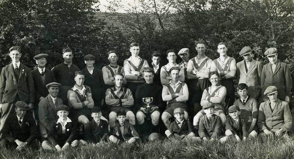 Chrishall Winning Football Team